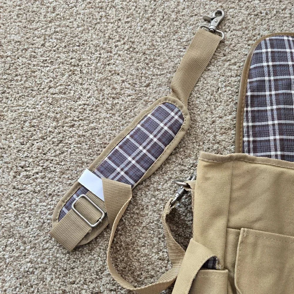 Field & Co University of Michigan Themed Messenger/Laptop Bag